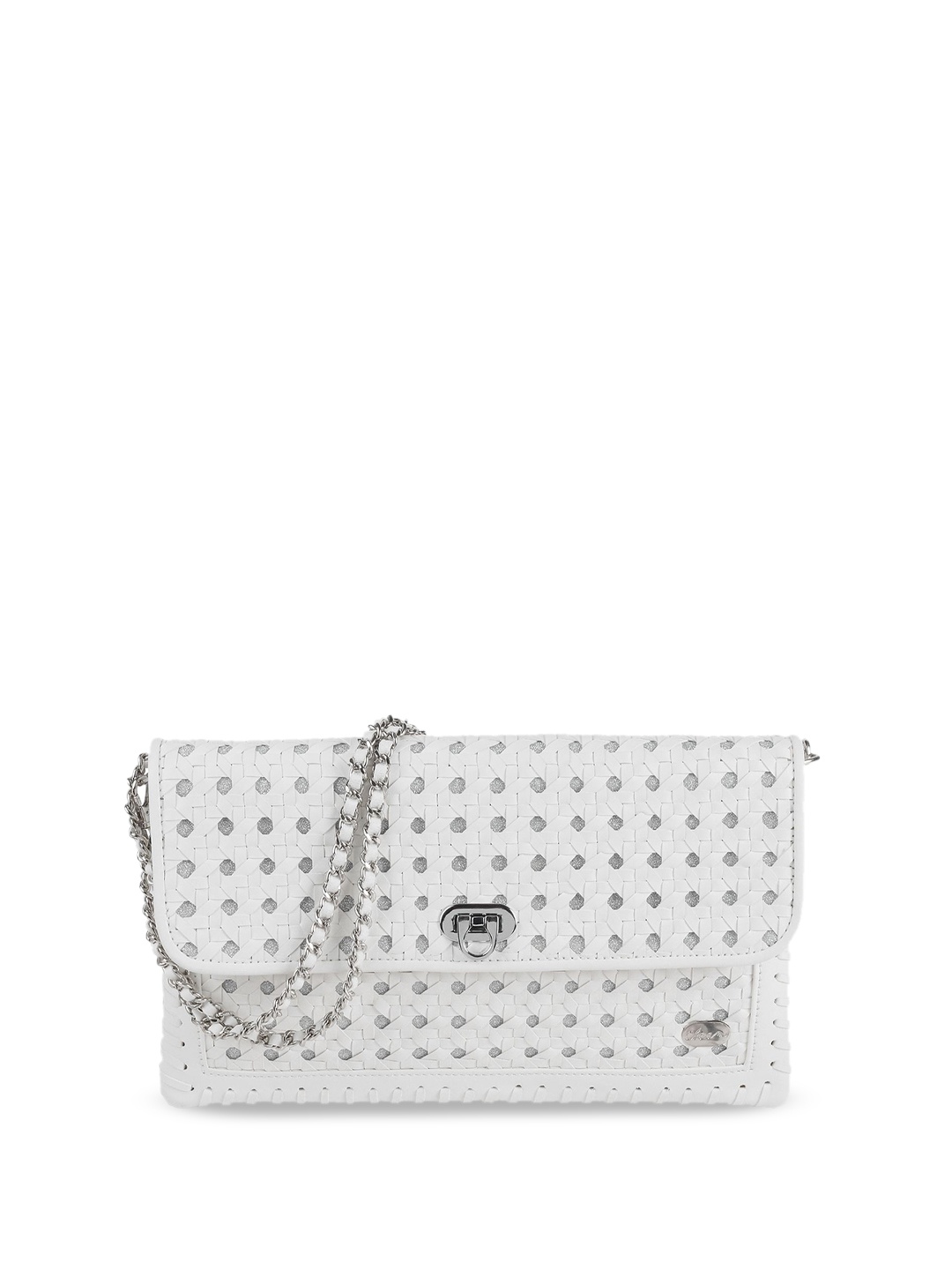 

Cheemo Textured PU Shopper Sling Bag, White