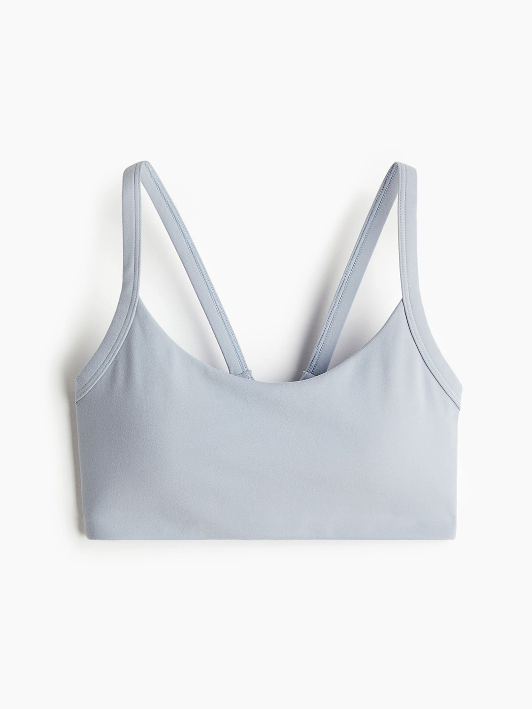 

H&M Medium Support Sports Bra In Soft Move, Blue