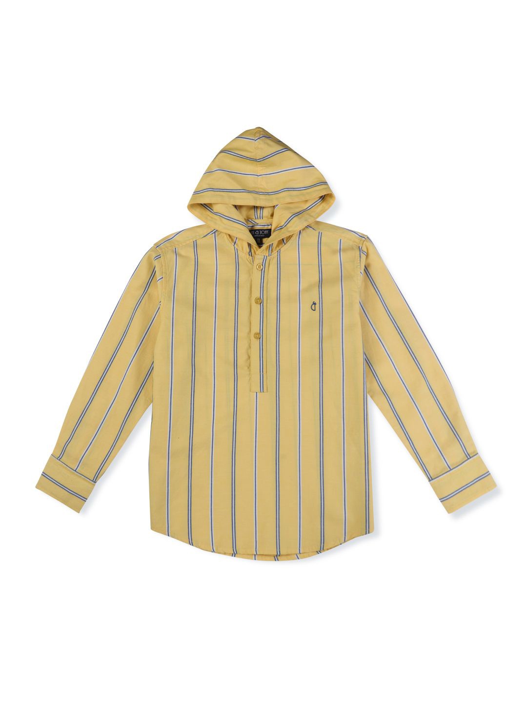 

Gini and Jony Boys Standard Opaque Striped Casual Shirt, Yellow