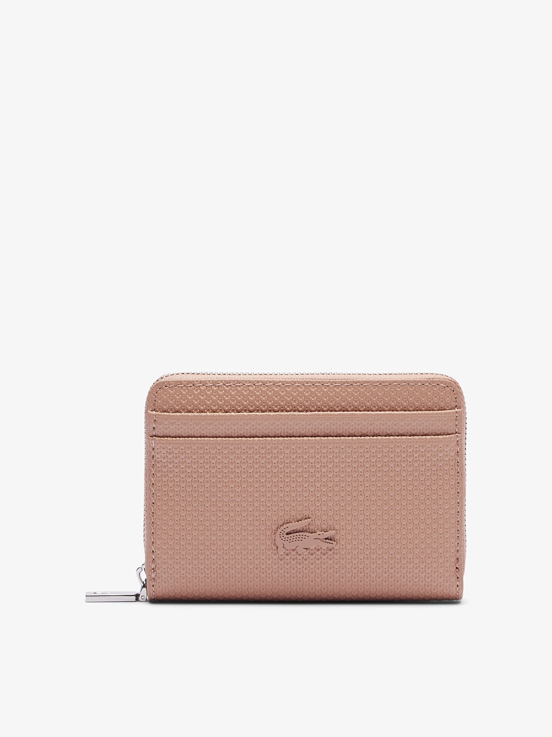 

Lacoste Women Leather Two Fold Wallet, Beige