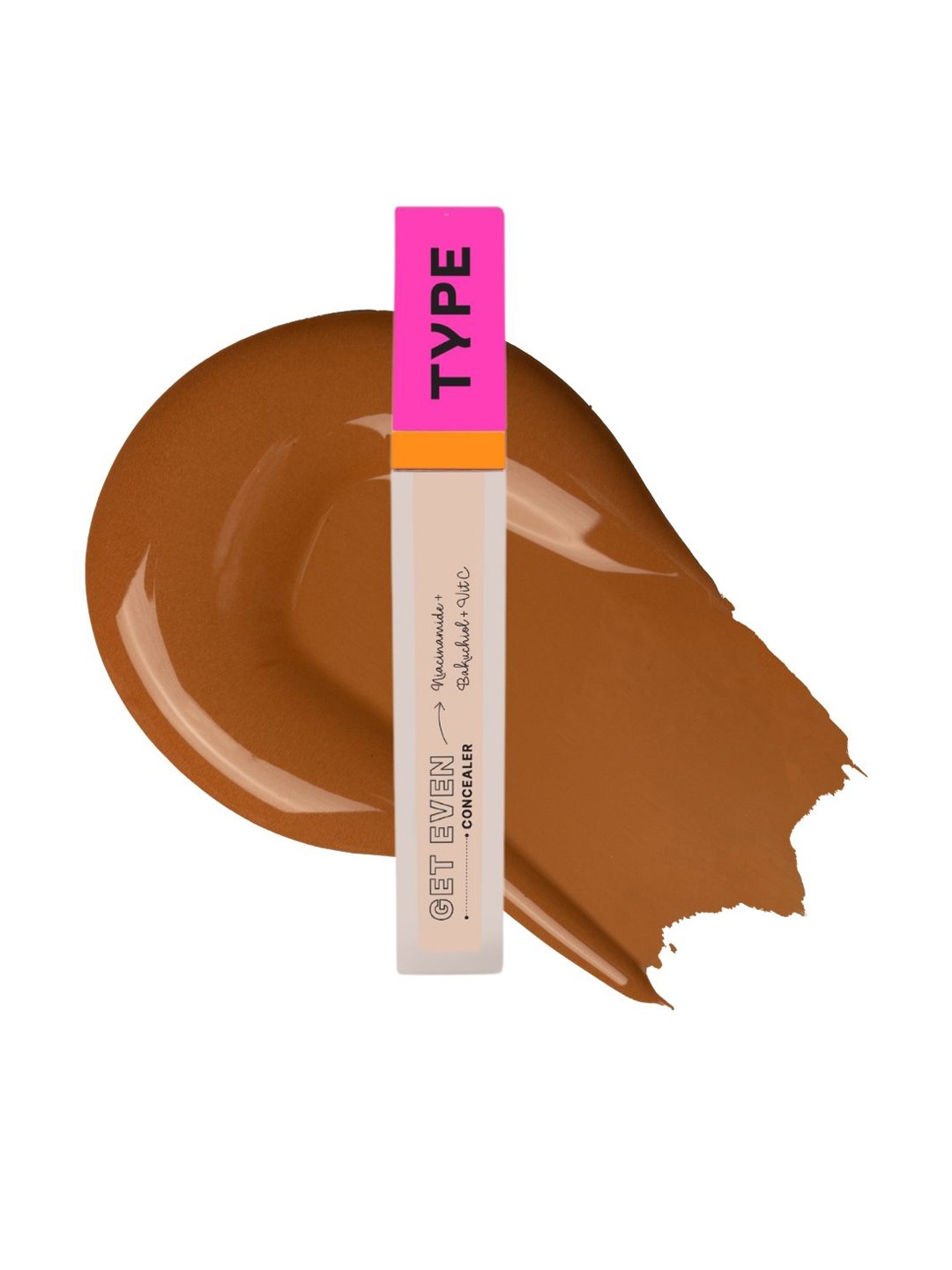 

TYPE BEAUTY INC Get Even Liquid Concealer With Niacinamide - 8 ml - Caramel 40, Na