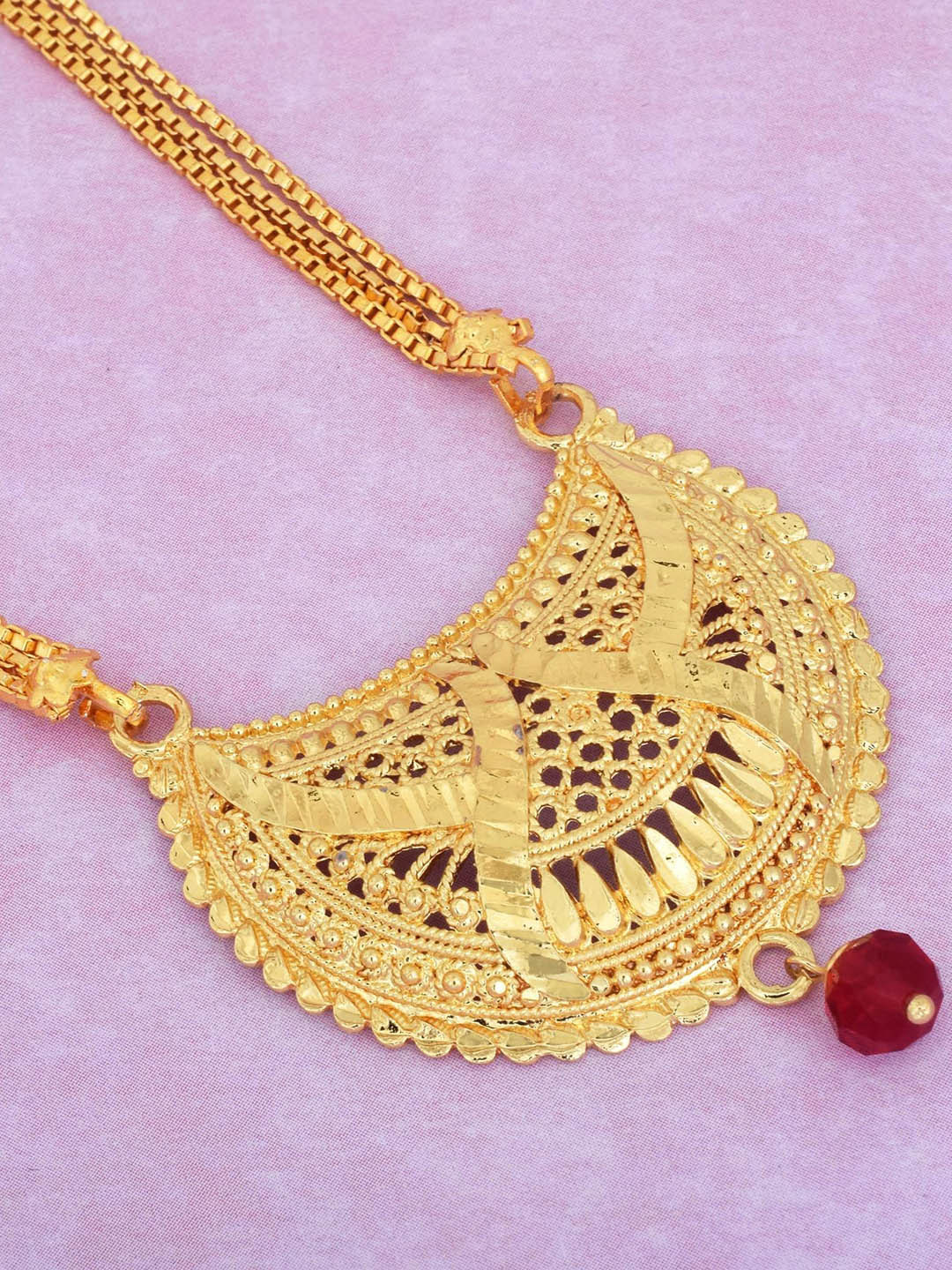 

MEMOIR Gold-Plated Beaded Mangalsutra