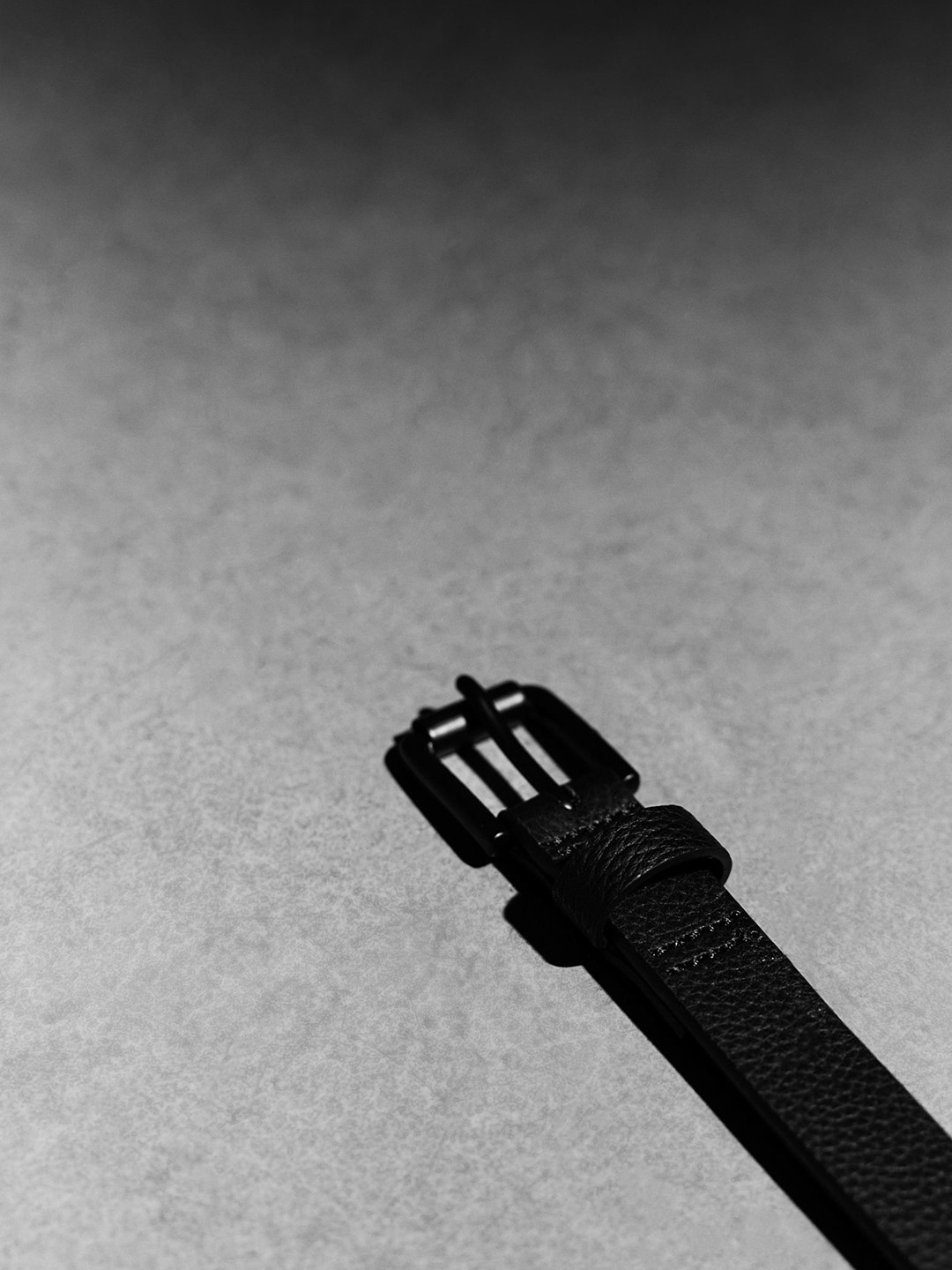 

H&M Men Leather Belt, Black