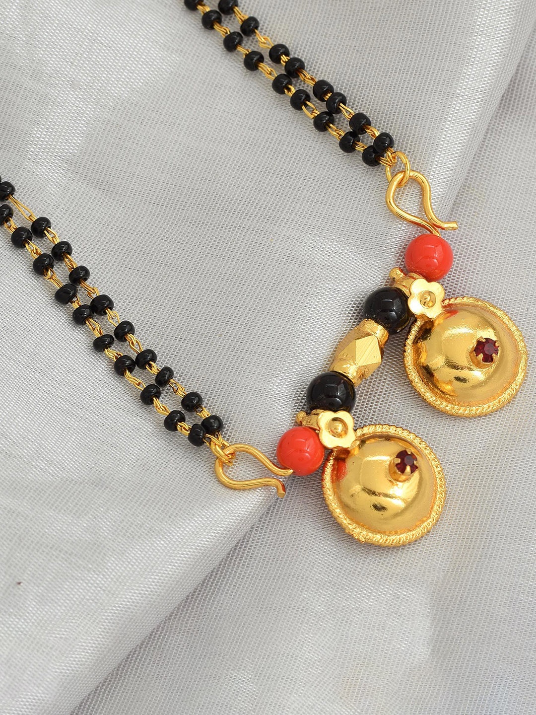 

MEMOIR Gold-Plated Beaded Mangalsutra