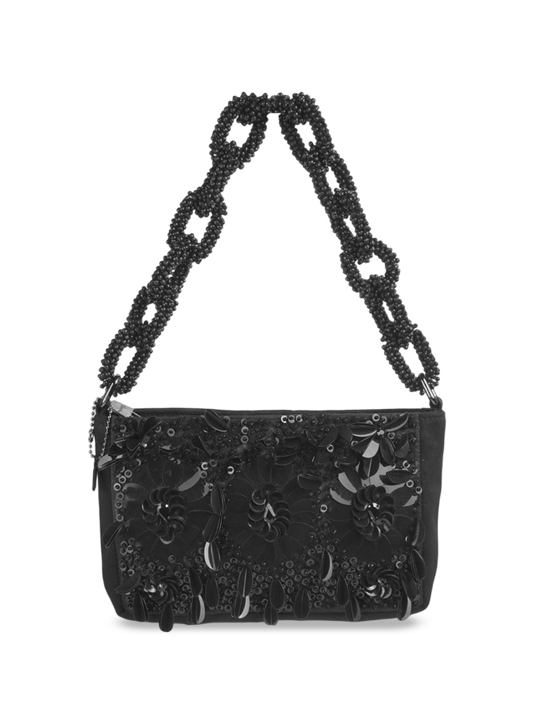 

Cheemo Embellished Shopper Shoulder Bag, Black
