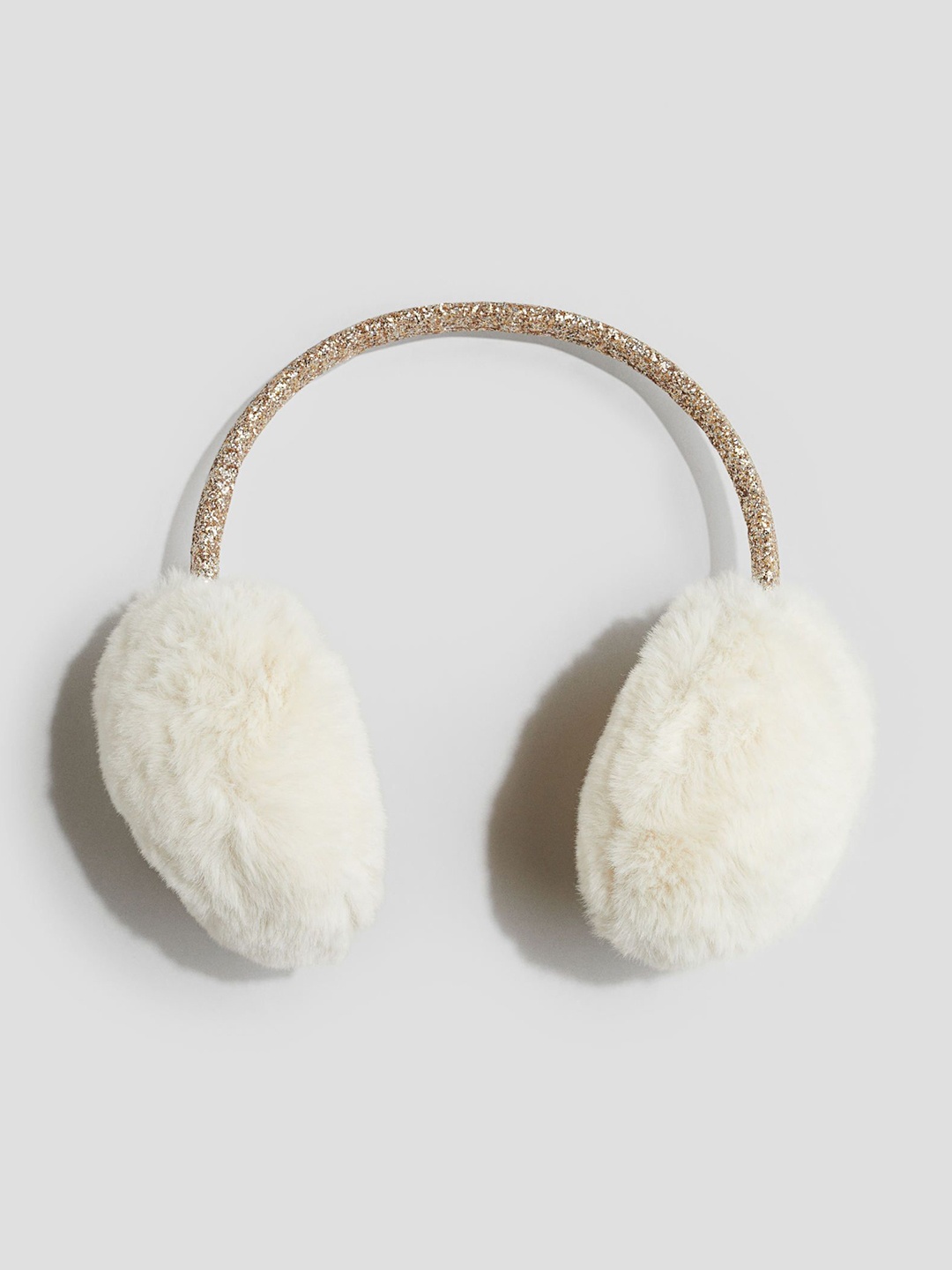 

H&M Fluffy Padded Ear Muffs, Beige