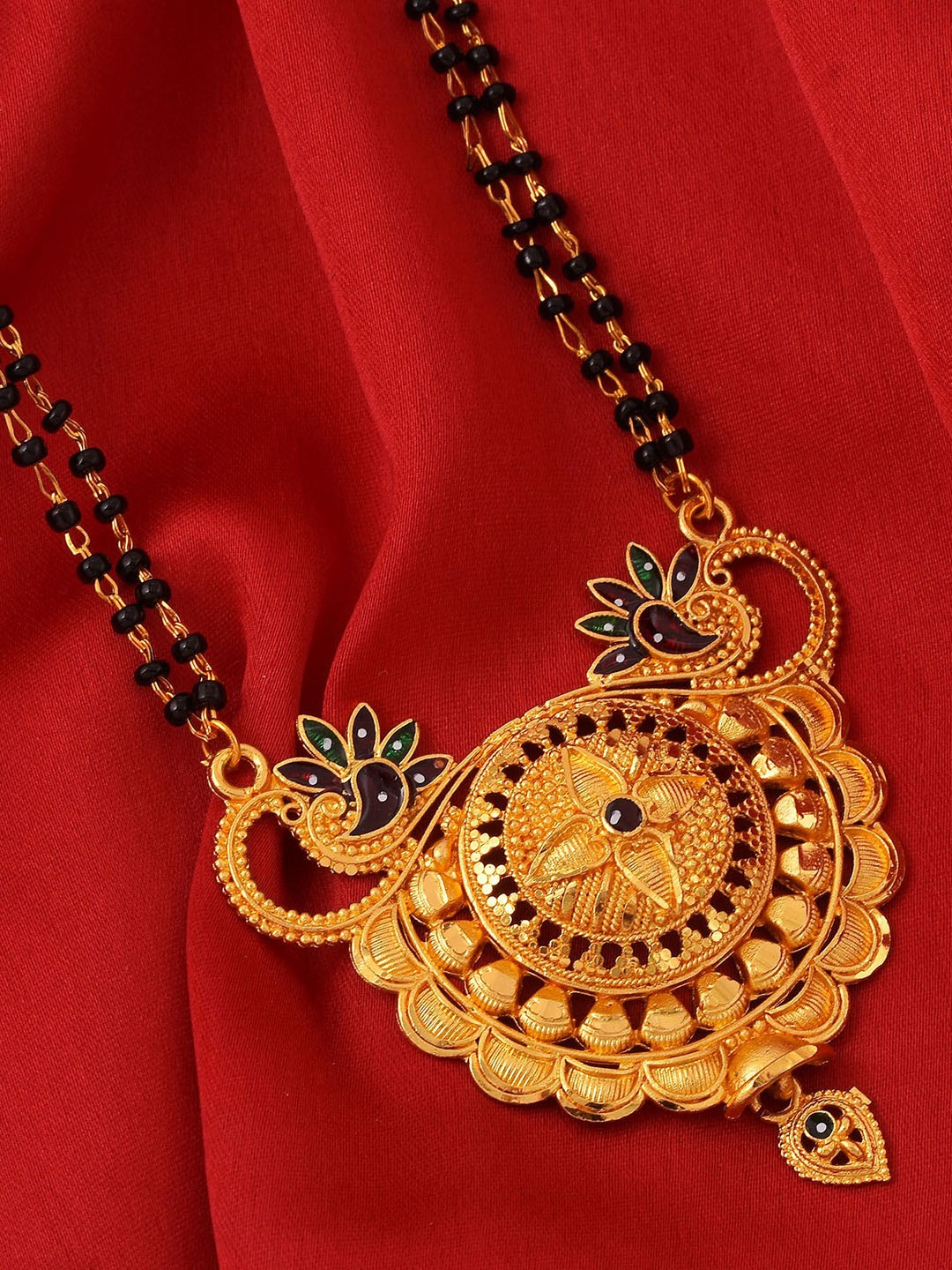 

MEMOIR Gold-Plated Beaded Mangalsutra