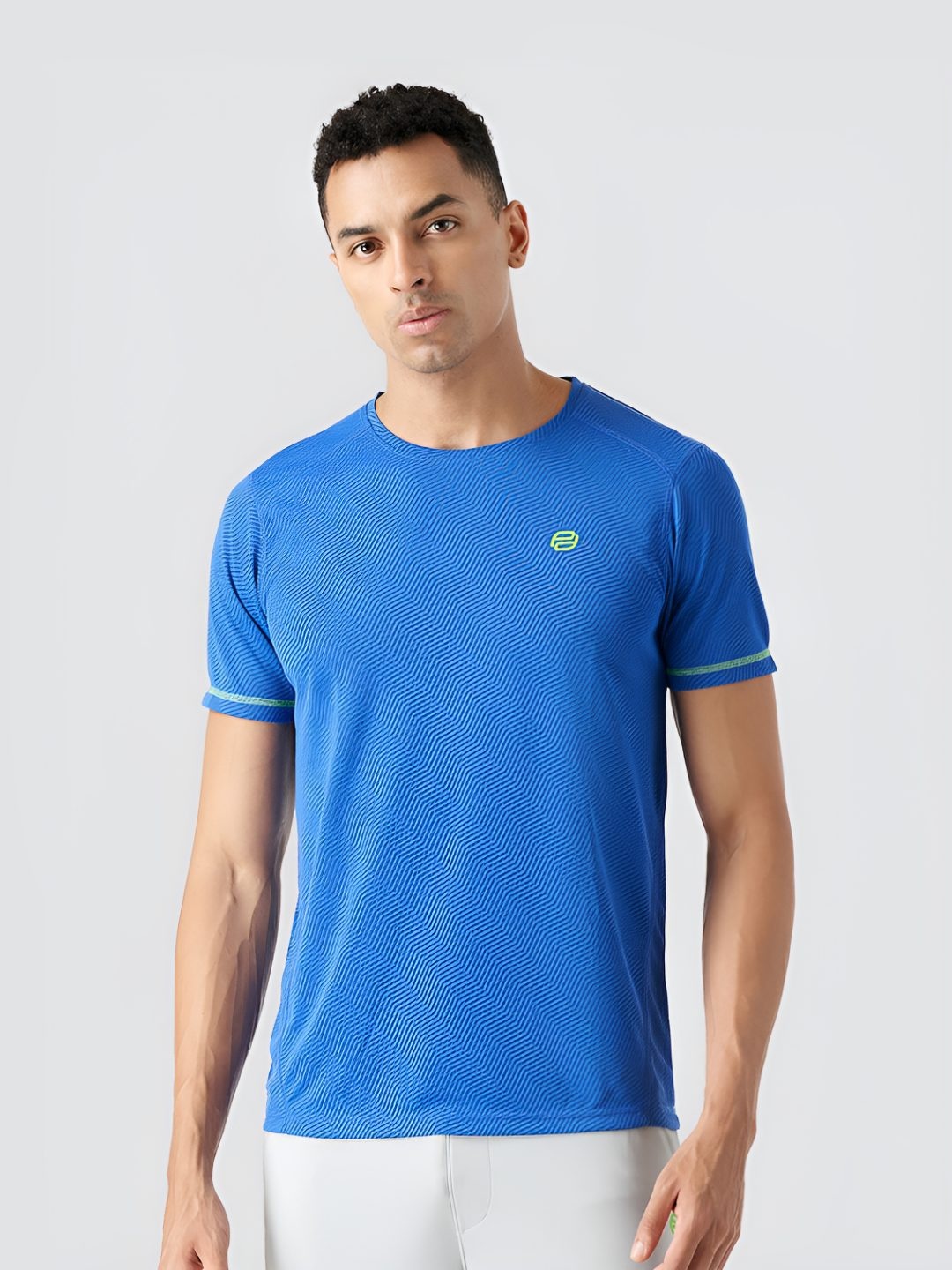 

PUMP'D Men Printed T-shirt, Blue