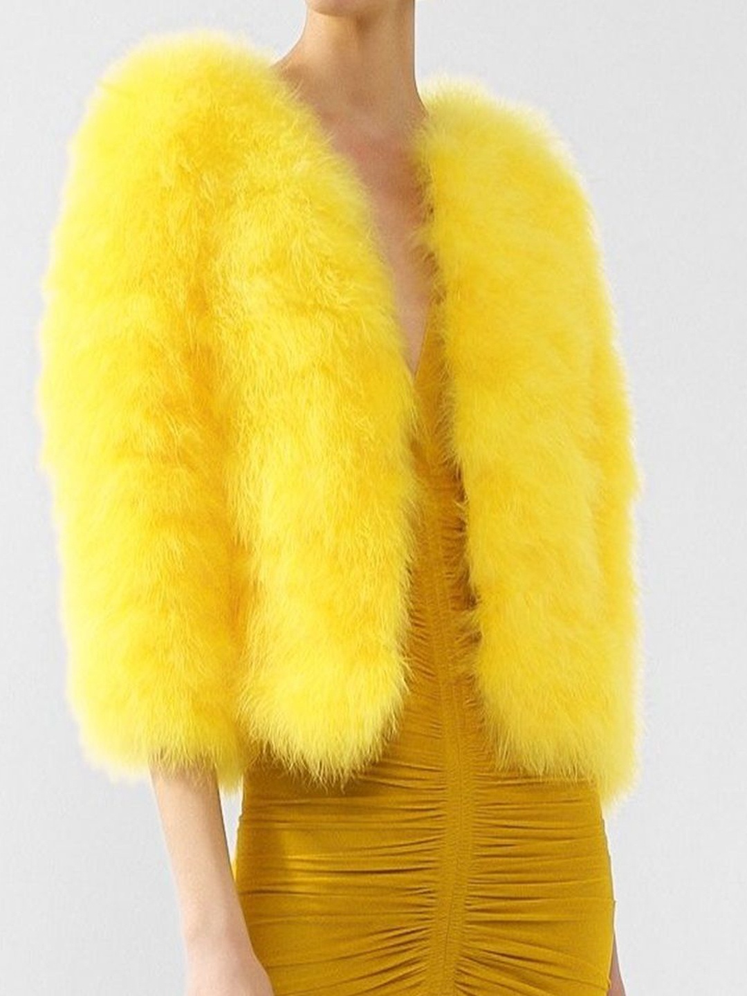 

Xsole Kids Front Open Winter Coats, Yellow
