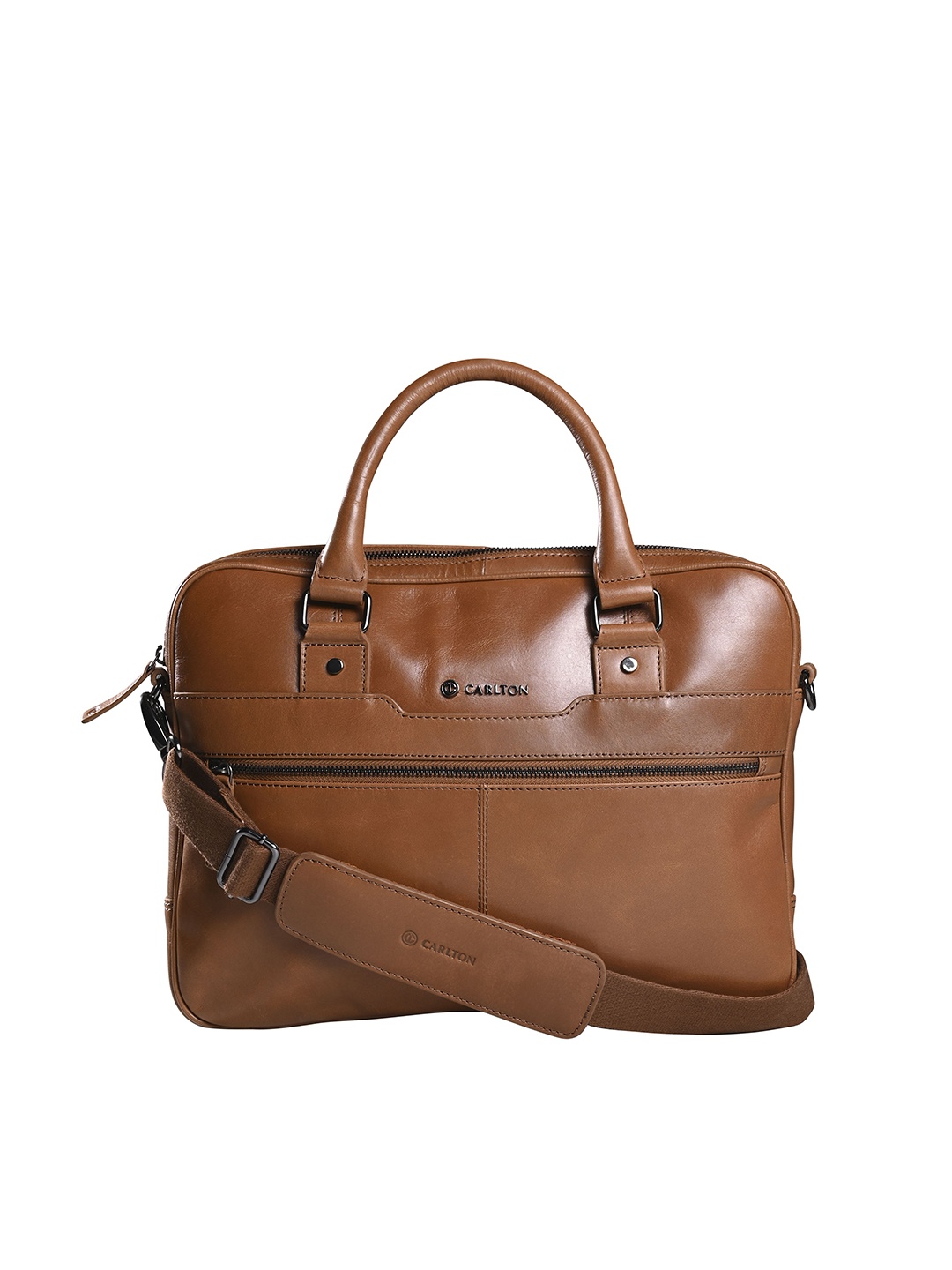 

CARLTON Unisex Laptop Bag, Tan