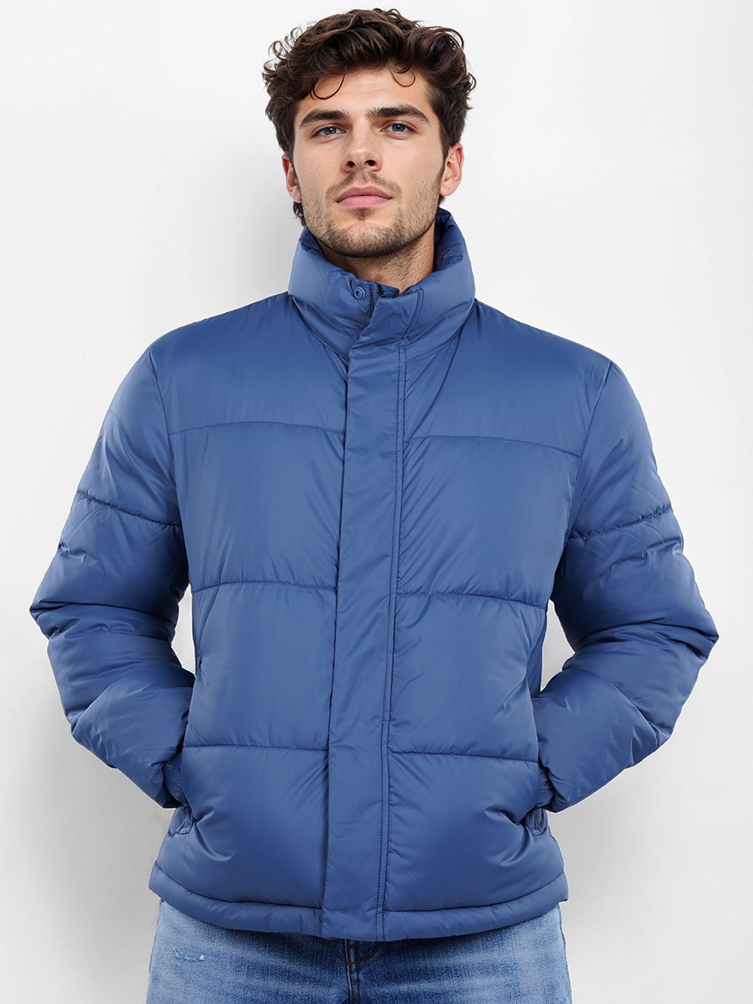 

Celio Men Lightweight Padded Jacket, Blue