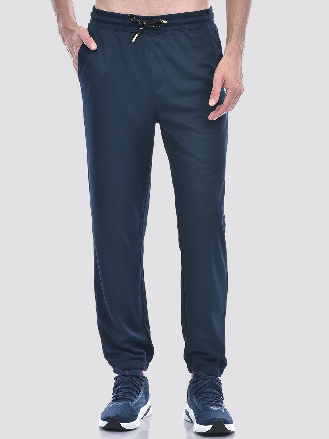 

PUMP'D Men Regular Fit Joggers, Navy blue