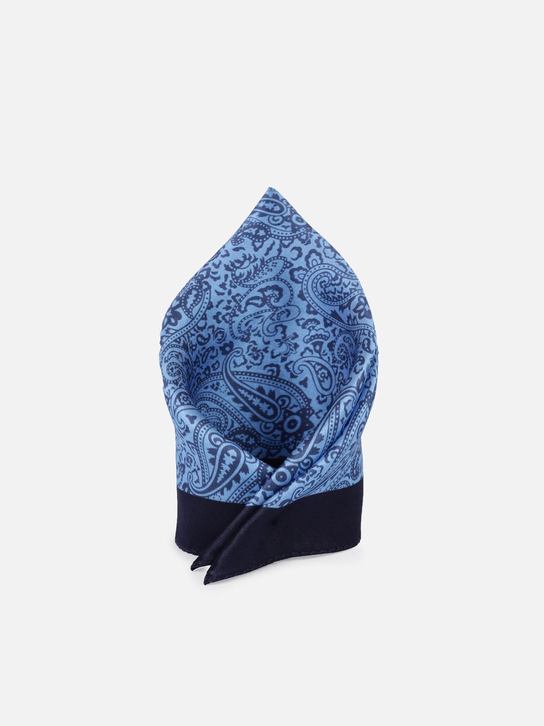 

Peter England Printed Pocket Squares, Blue