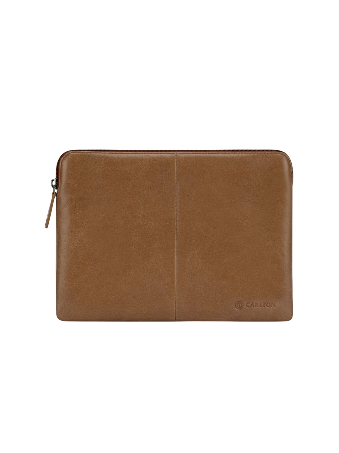 

CARLTON Leather Tablet Sleeve, Tan