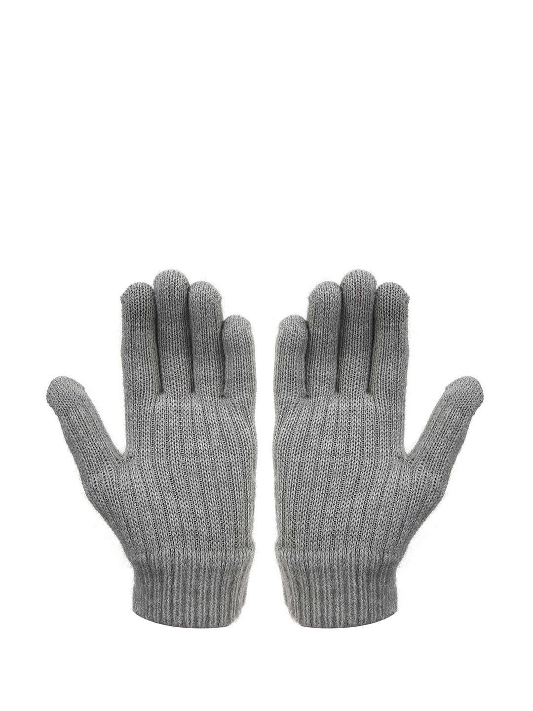 

FabSeasons Kids Acrylic Winter Gloves, Grey