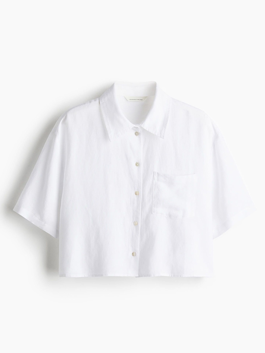 

H&M Short Sleeve Shirt, White