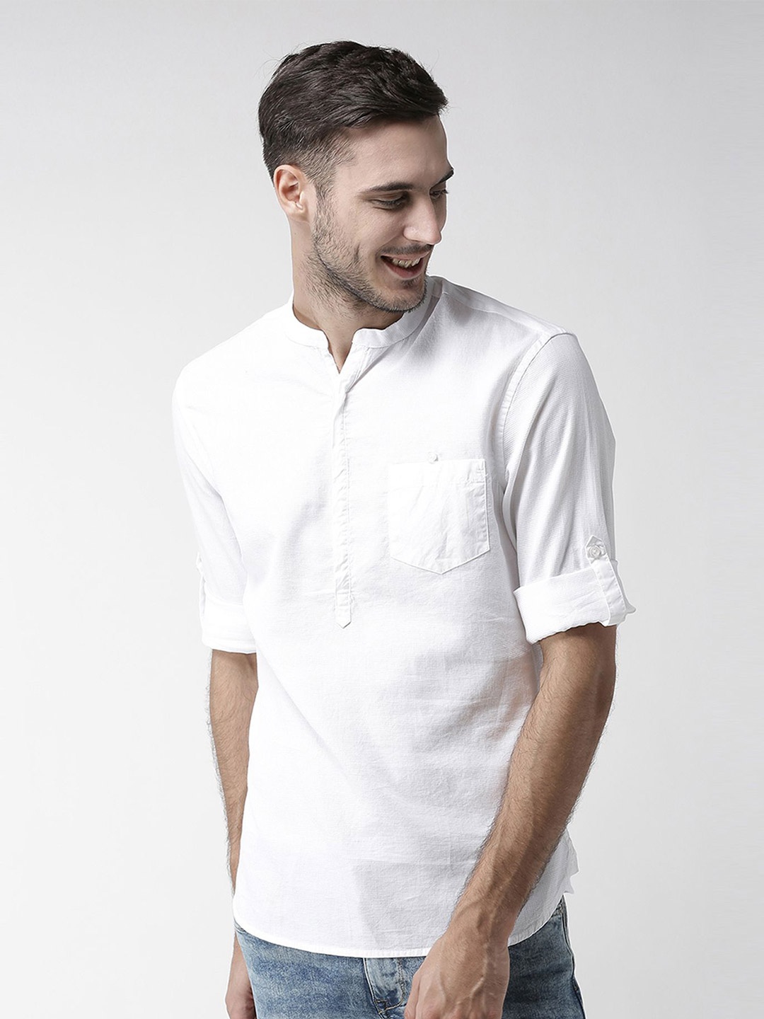 

Celio Men Classic Opaque Casual Shirt, White