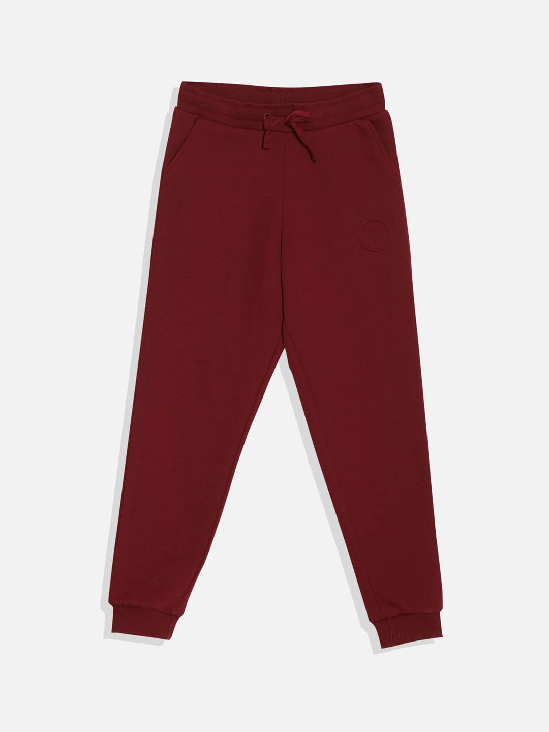 

Allen Solly Junior Boys Mid-Rise Regular Fit Joggers, Maroon
