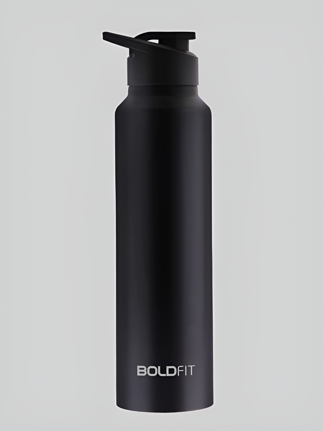 

BOLDFIT Black Sipper Water Bottle Steel 1 Litre