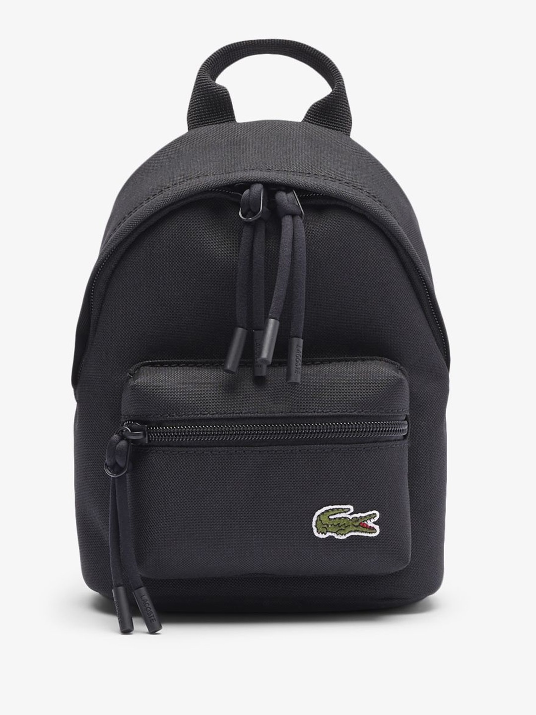 

Lacoste Unisex Neocroc Small Strap Backpack, Black