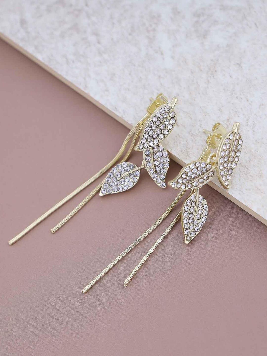 

styledose Classic Studs Earrings, Gold