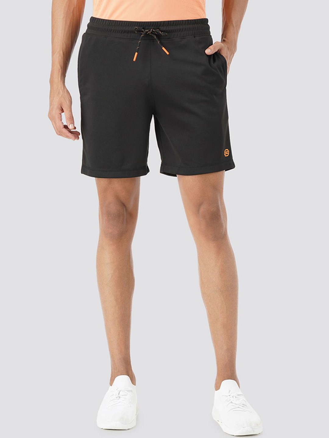 

PUMP'D Men Mid-Rise Regular Fit Shorts, Black