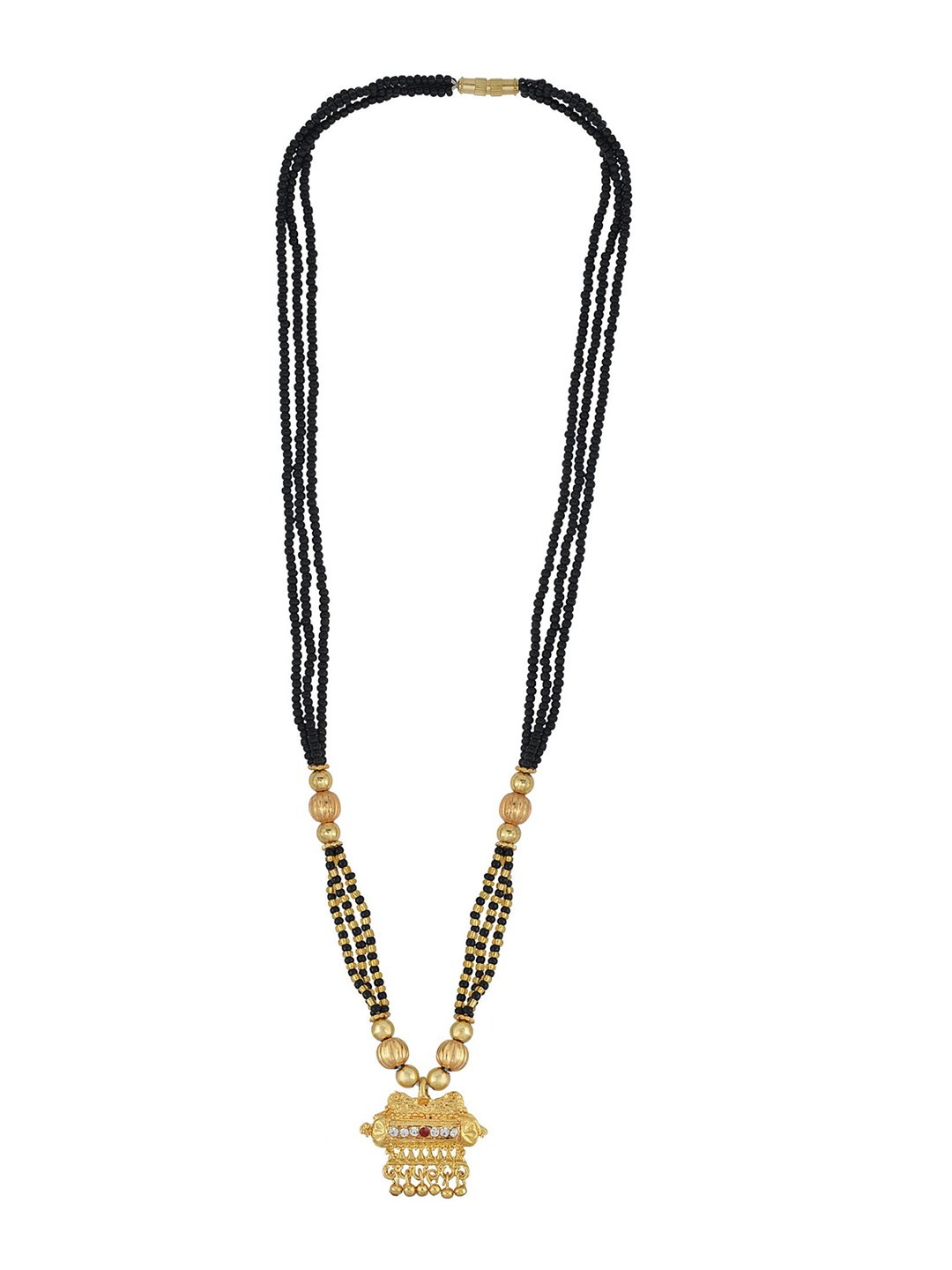 

MEMOIR Gold-Plated Beaded Mangalsutra