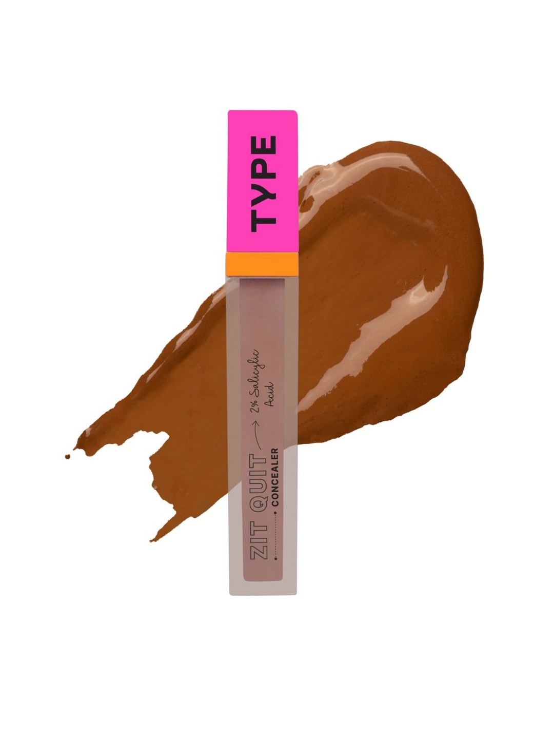 

TYPE BEAUTY INC Zit Quit Liquid Concealer With 2% Salicylic Acid - 8 ml - 50 Mocha, Brown