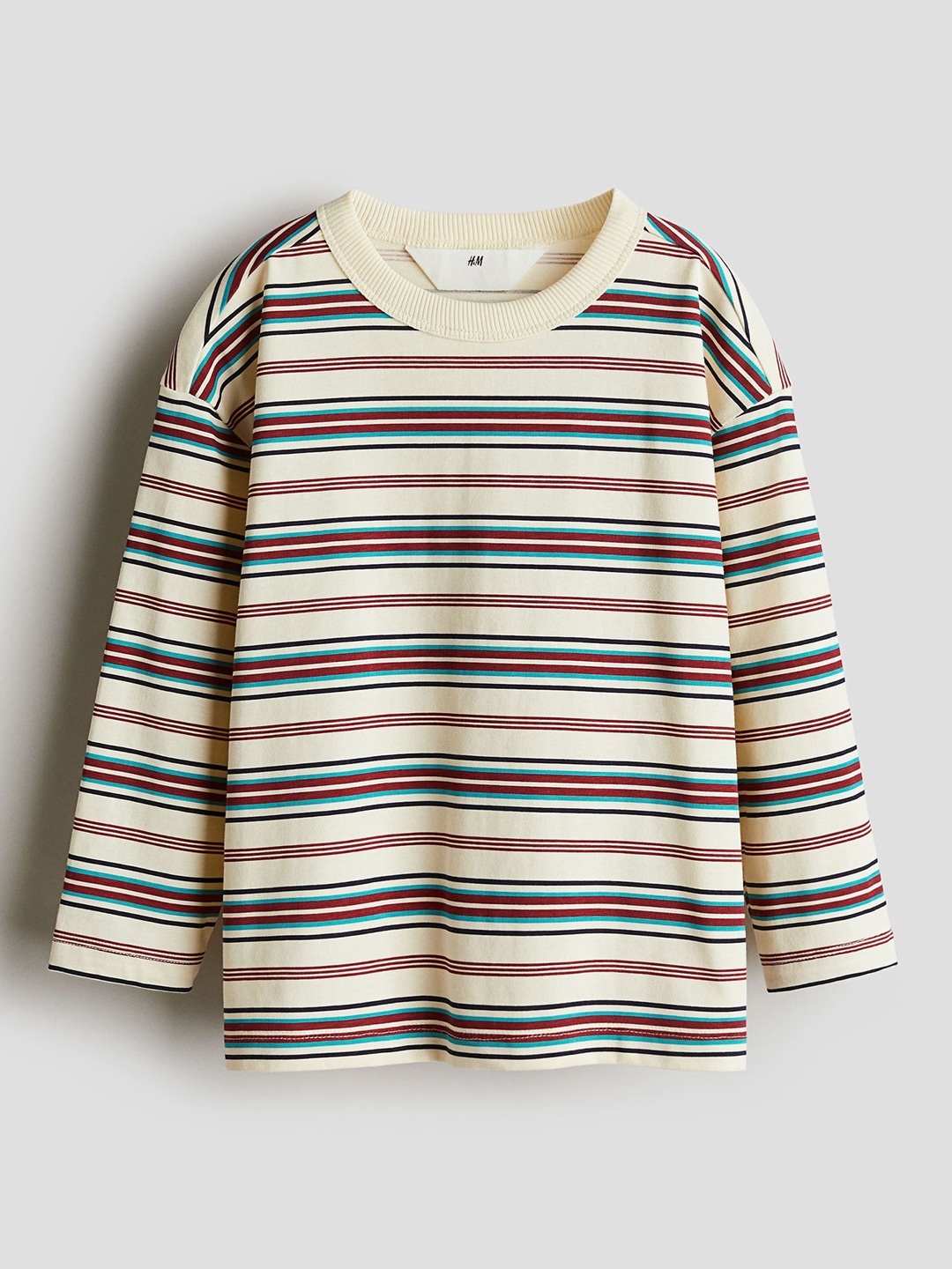 

H&M Boys Pure Cotton Long-Sleeved Tshirts, Yellow