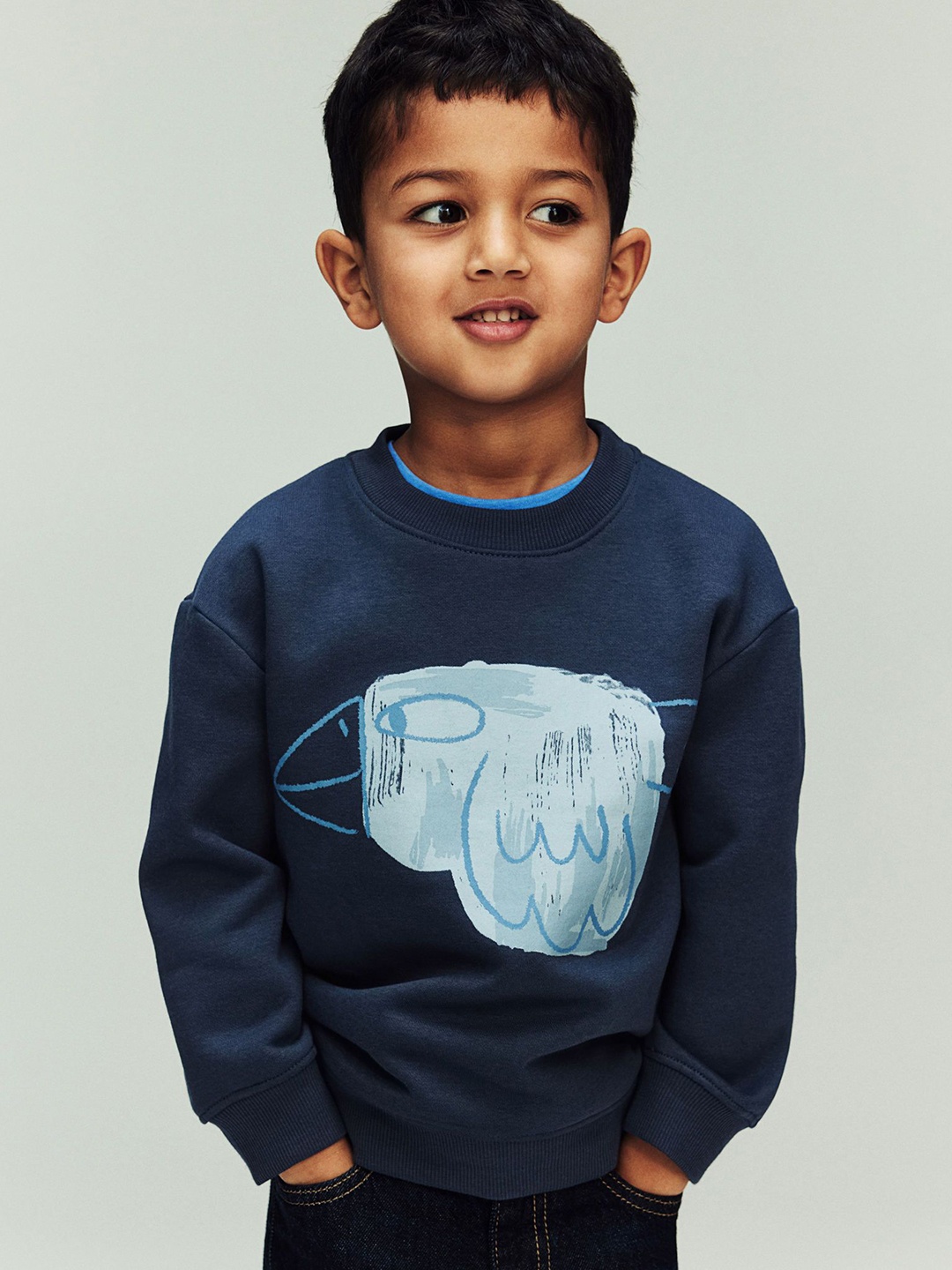 

H&M Boys Sweatshirts, Blue