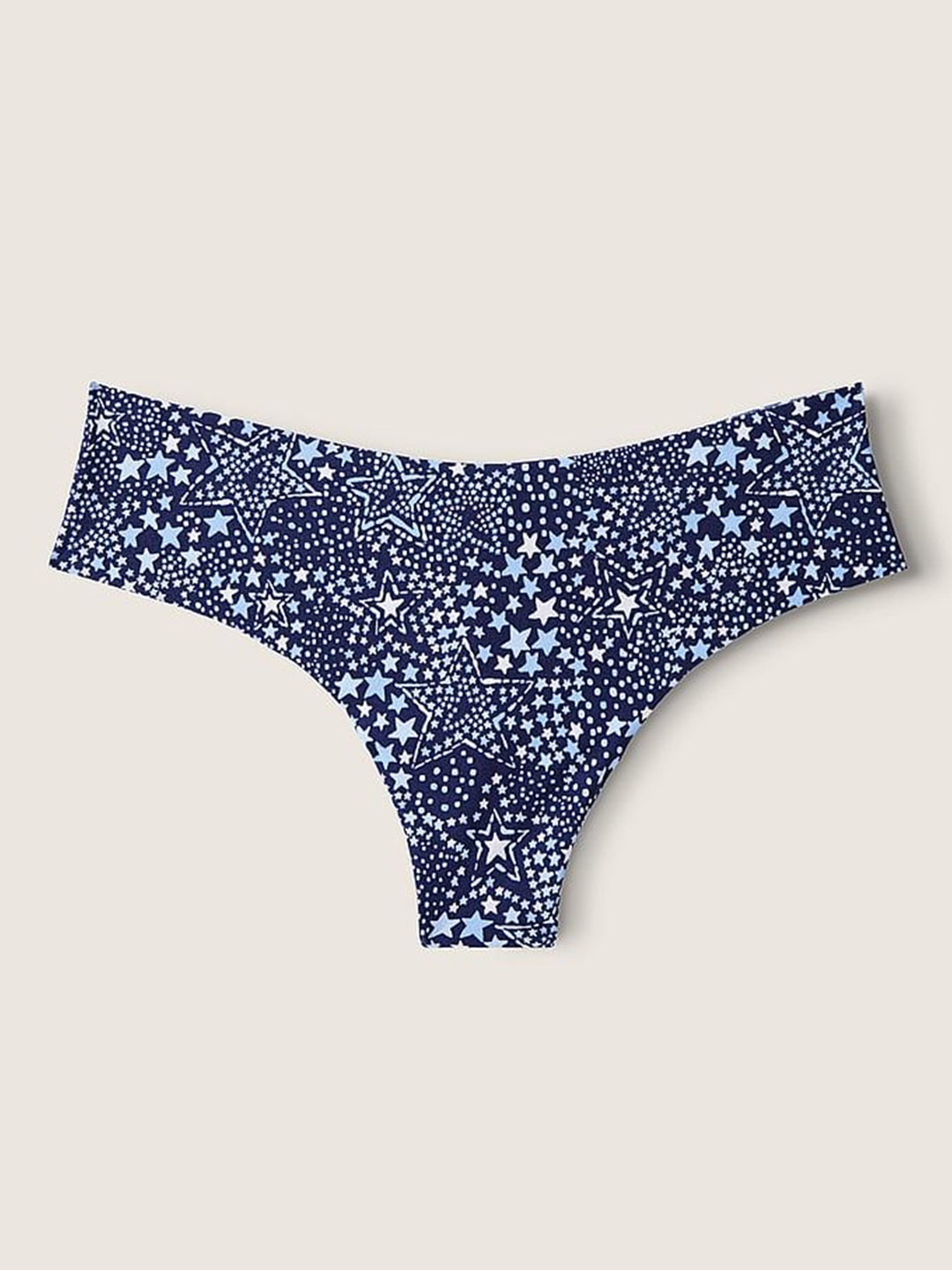 

Victoria's Secret Pink Printed Thongs Briefs 111991805Y0M, Navy blue