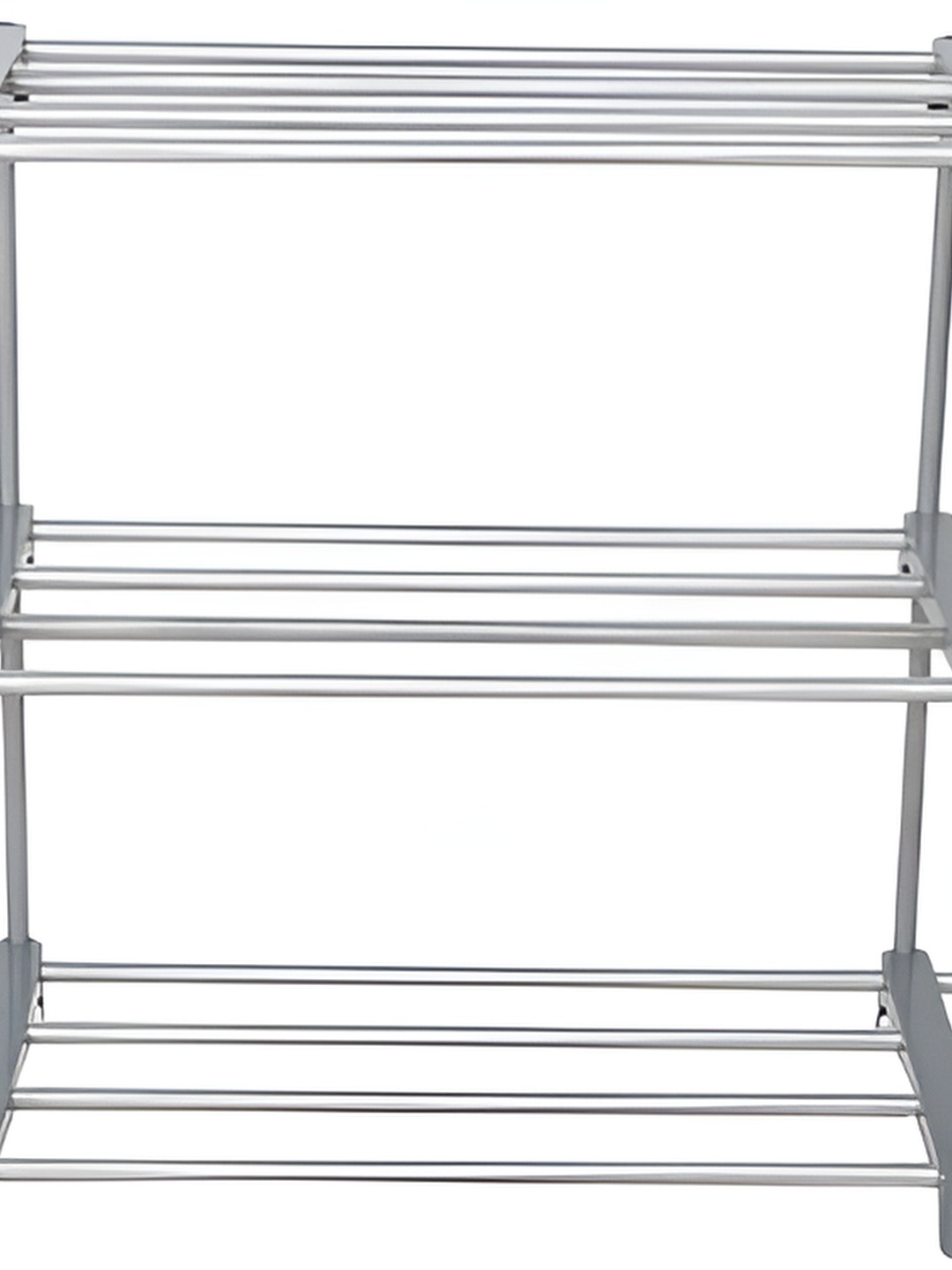 

Decent Hut Grey 9-Tier Stainless Steel Shoe Rack