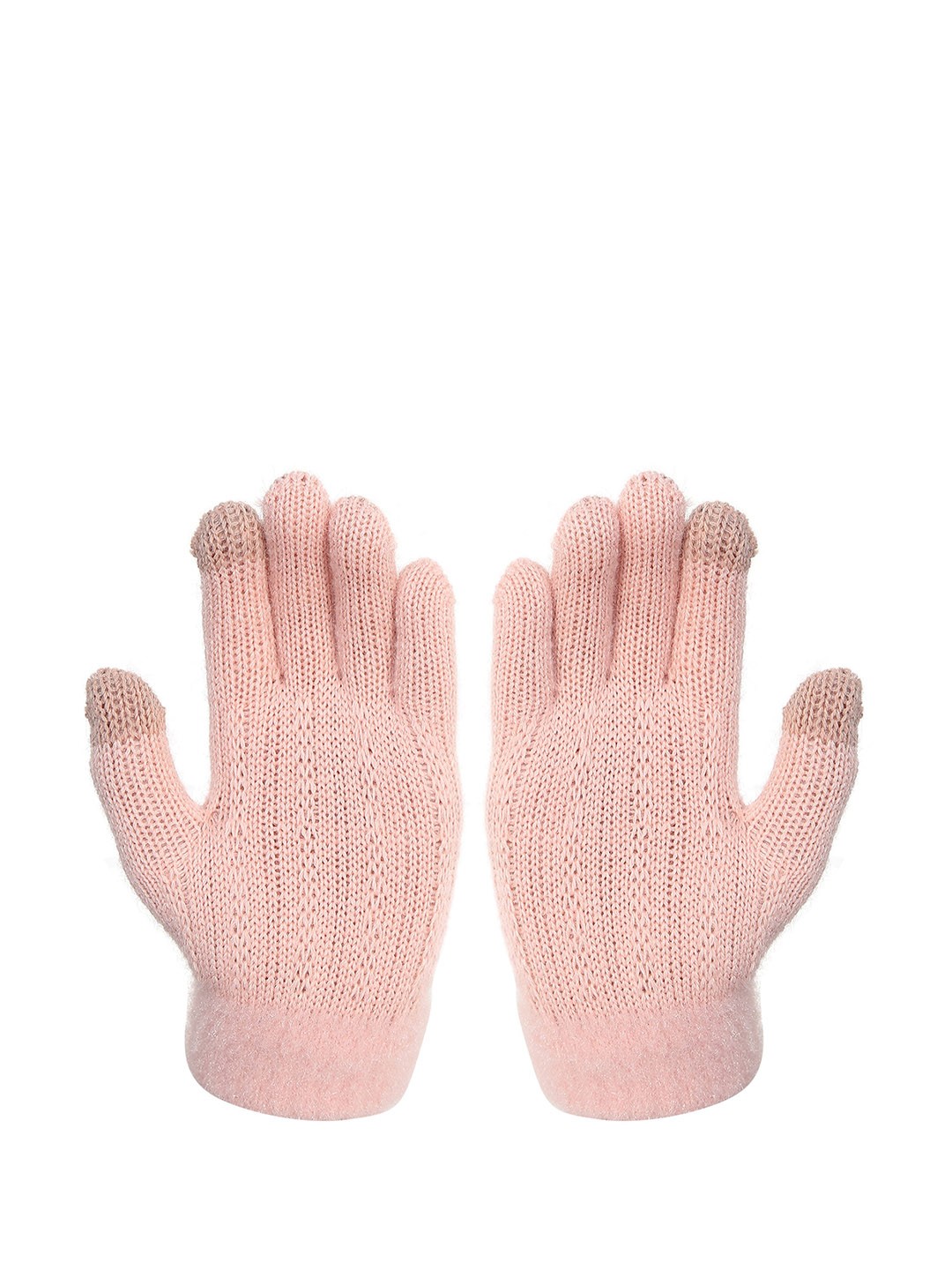 

FabSeasons Kids Acrylic Winter Gloves, Pink