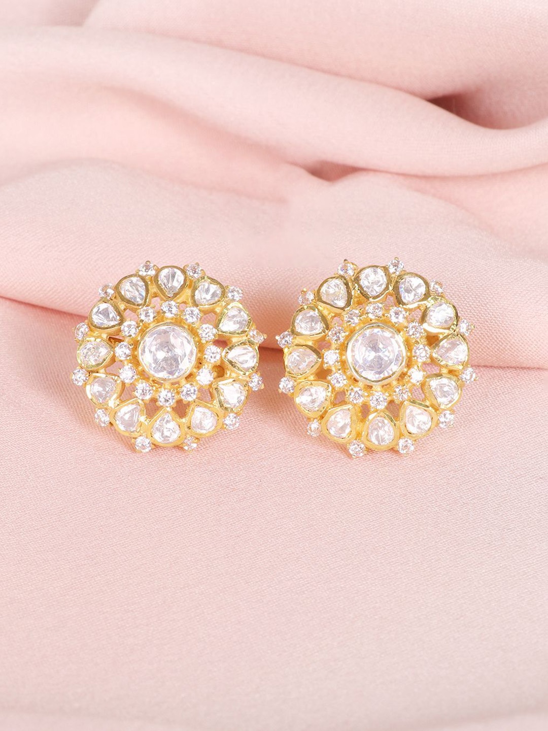 

Raj Gems Contemporary Studs Earrings, Na