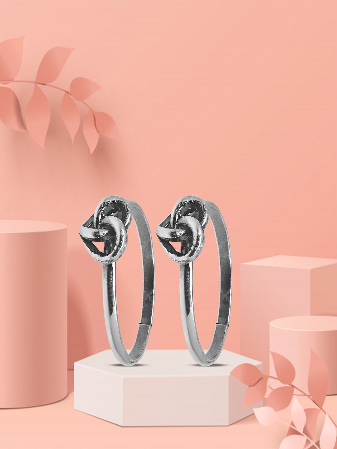 

Paavni Oxidised Toe Rings, Silver