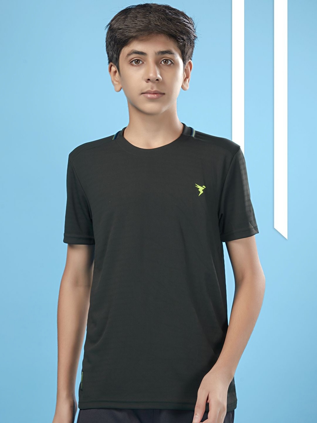 

Technosport Boys UPF50 Slim Fit T-shirt, Green