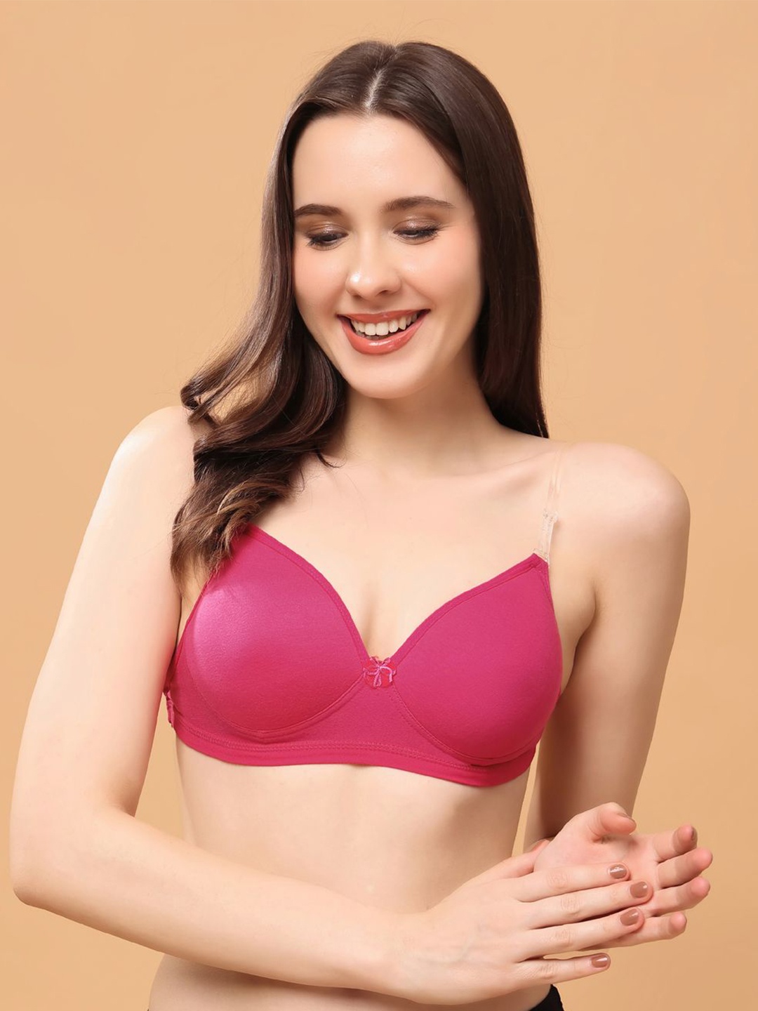 

Floret Bra Medium Coverage Lightly Padded, Magenta