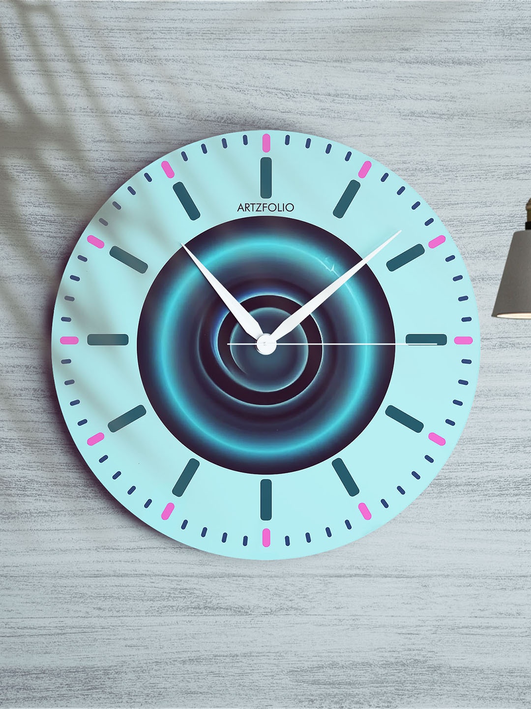 

ArtzFolio Multicoloured Printed Contemporary Wall Clock, Multi