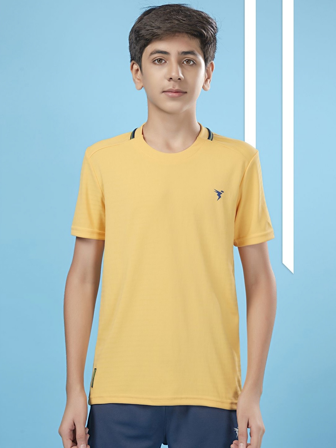 

Technosport Boys UPF50 Slim Fit T-shirt, Yellow