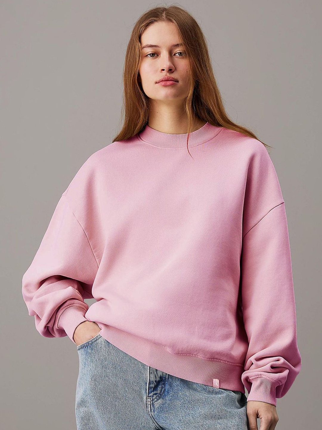 

Kotty Women Round Neck Regular Sweatshirt, Pink