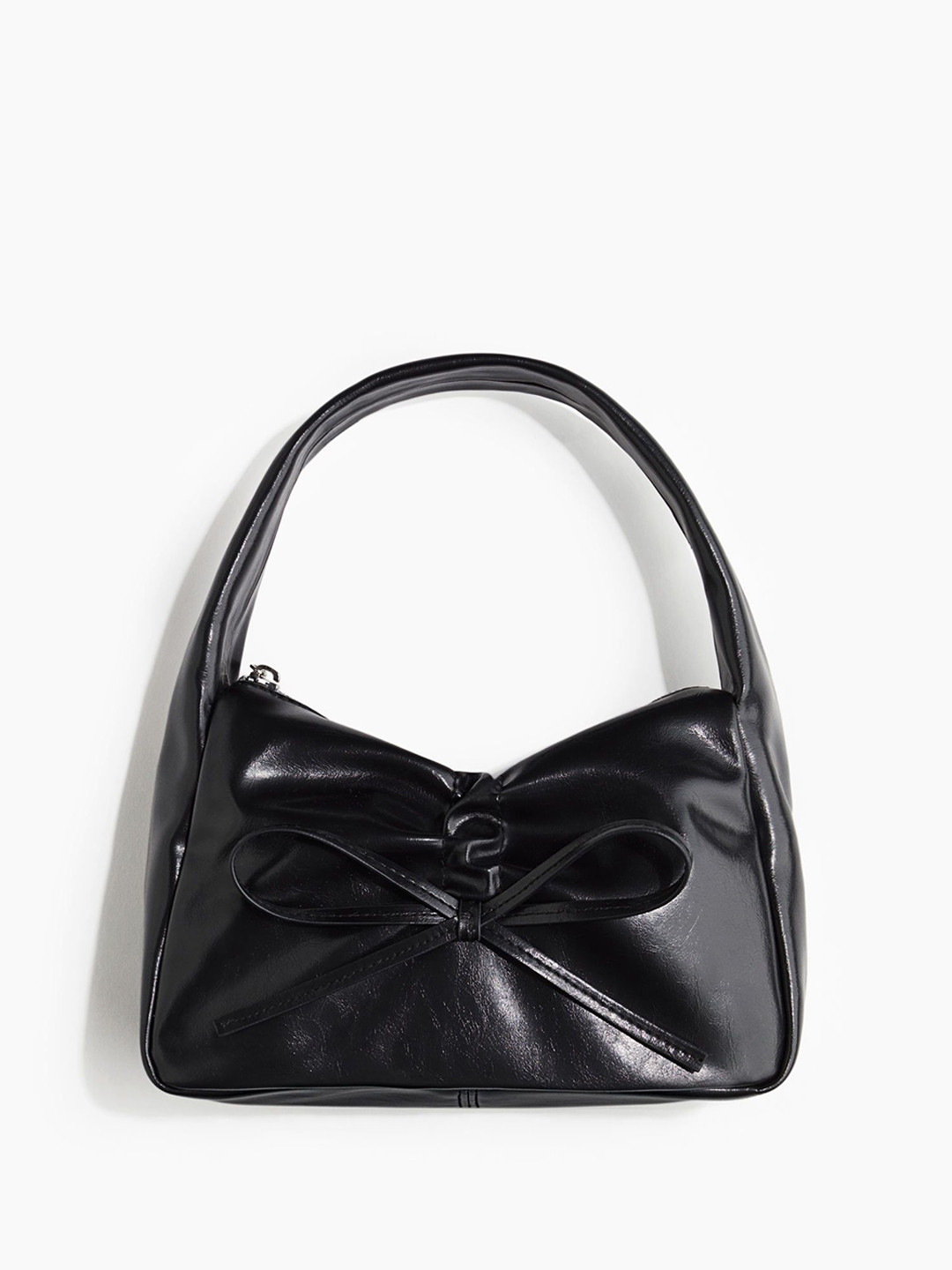 

H&M Bow-Detail Shoulder Bag, Black