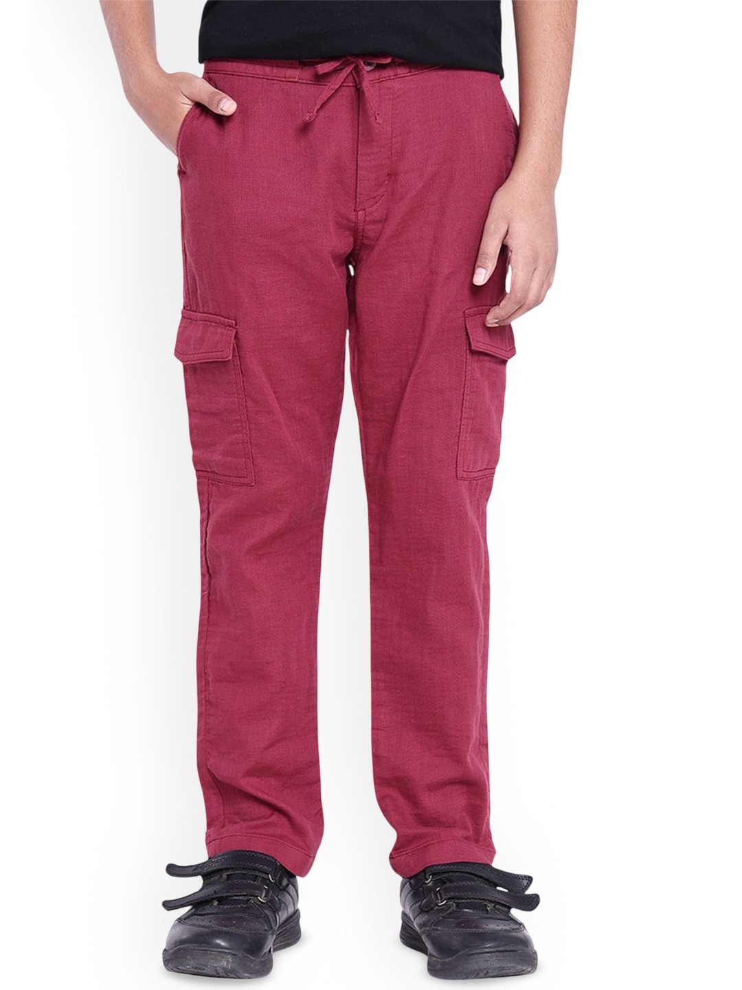 

Rare Ones Boys Solid Cargo, Maroon