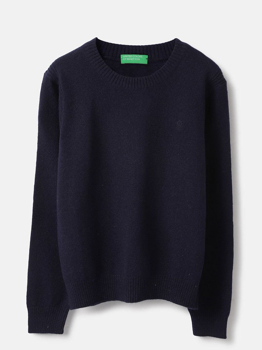 

United Colors of Benetton Boys Woollen Pullover, Blue