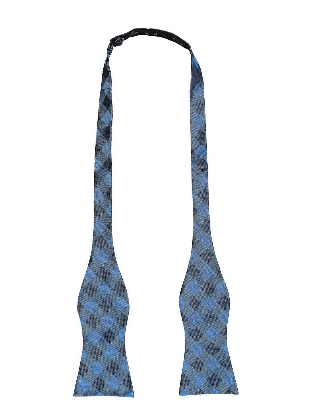 

Alvaro Castagnino Men Checked Bow Tie, Blue