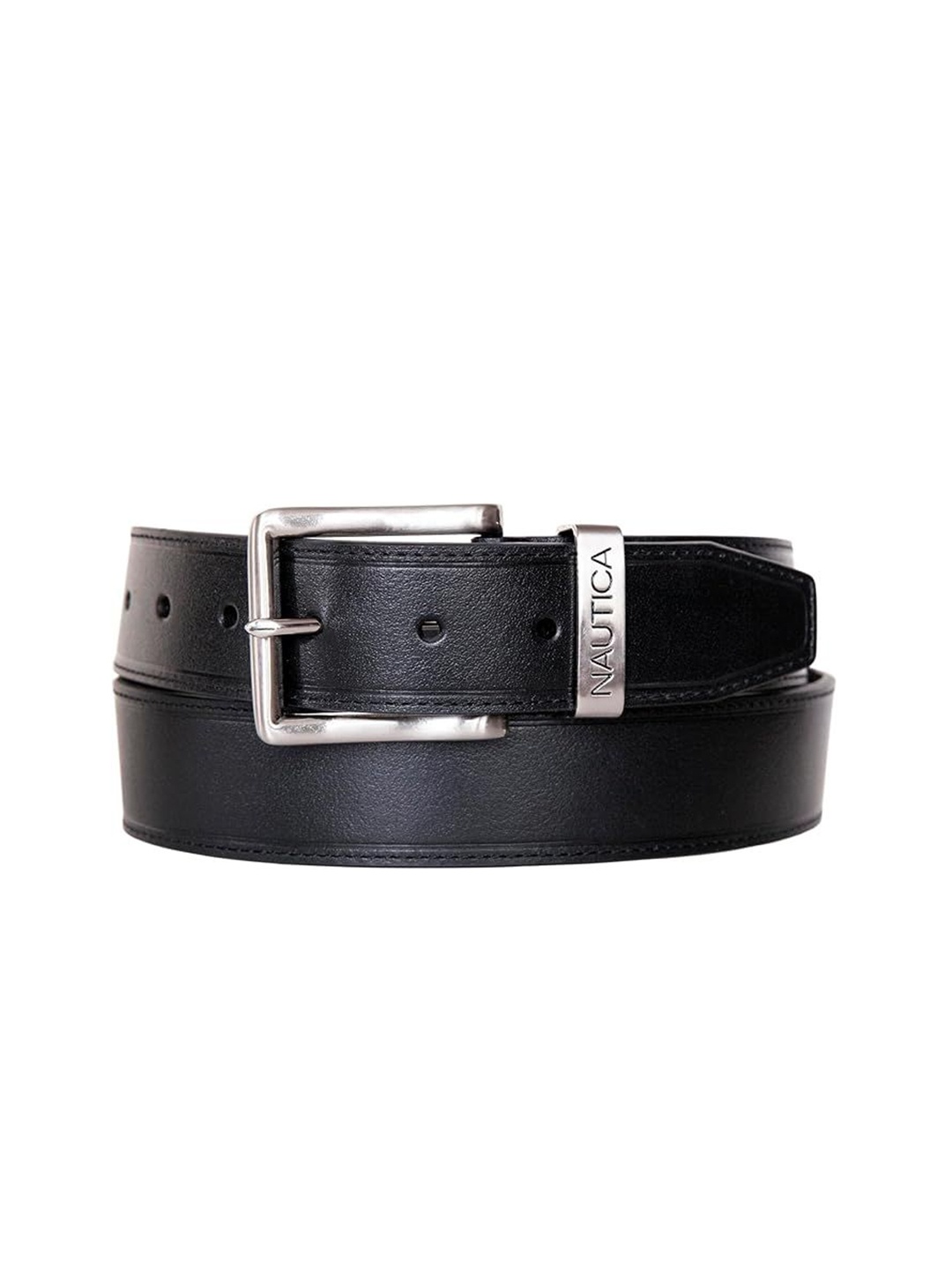 

Nautica Men Leather Belt, Black