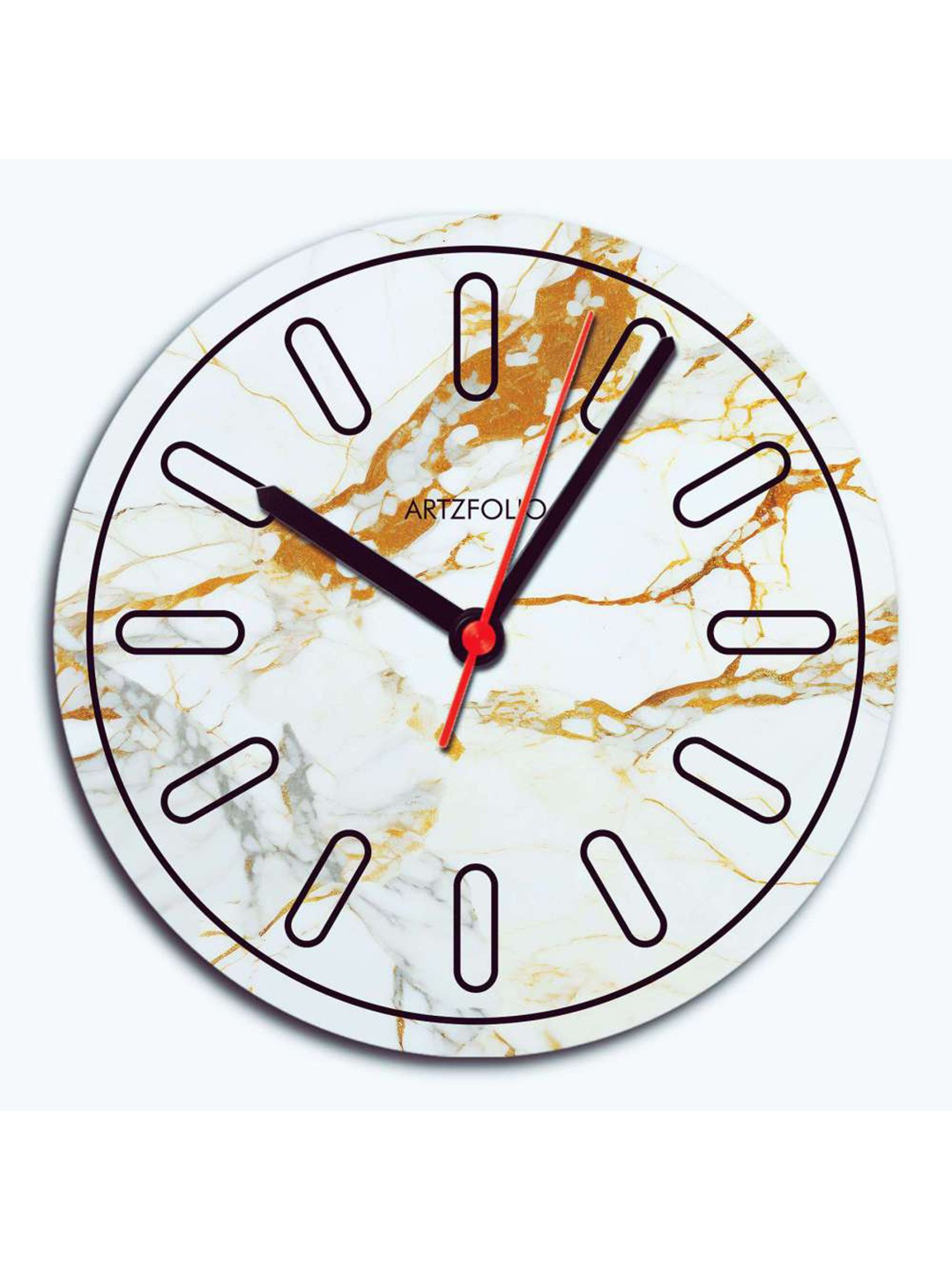 

ArtzFolio Multicoloured Printed Contemporary Wall Clock, Multi