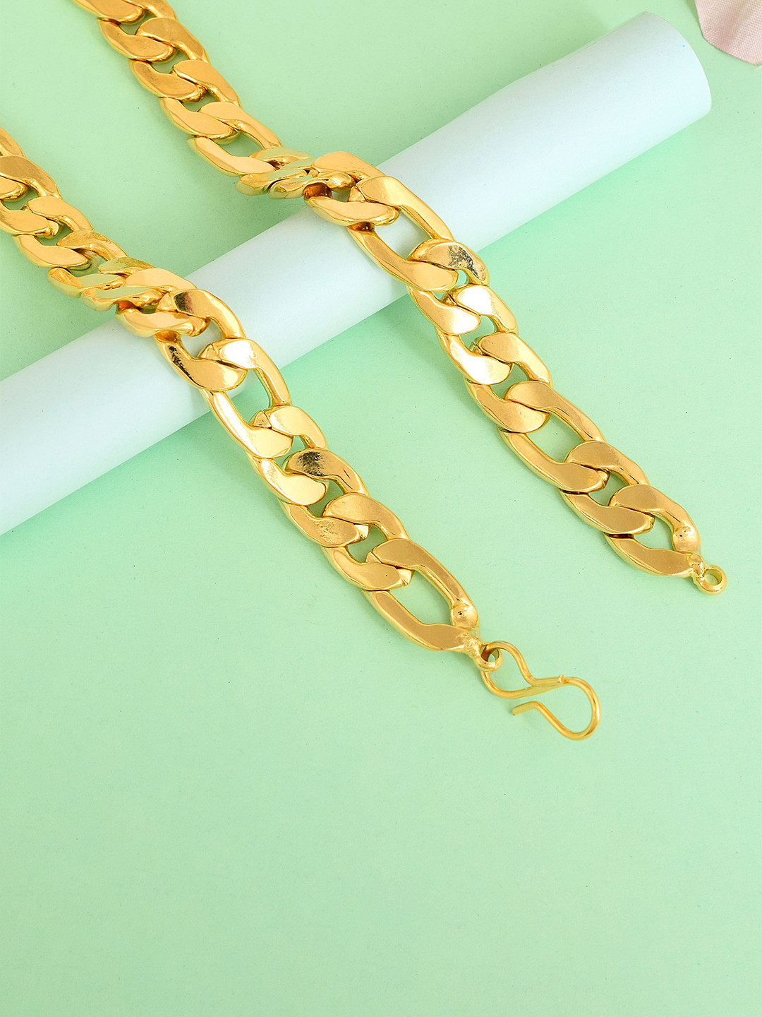 

MEMOIR Men Brass Gold-Plated Chain