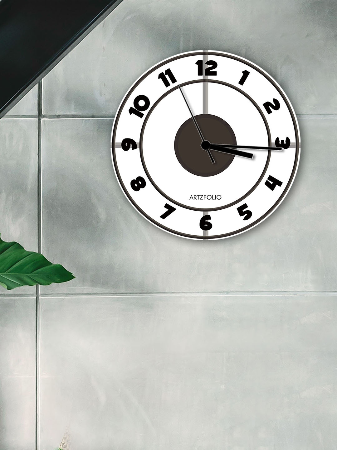 

ArtzFolio Multicoloured Printed Contemporary Wall Clock, Multi