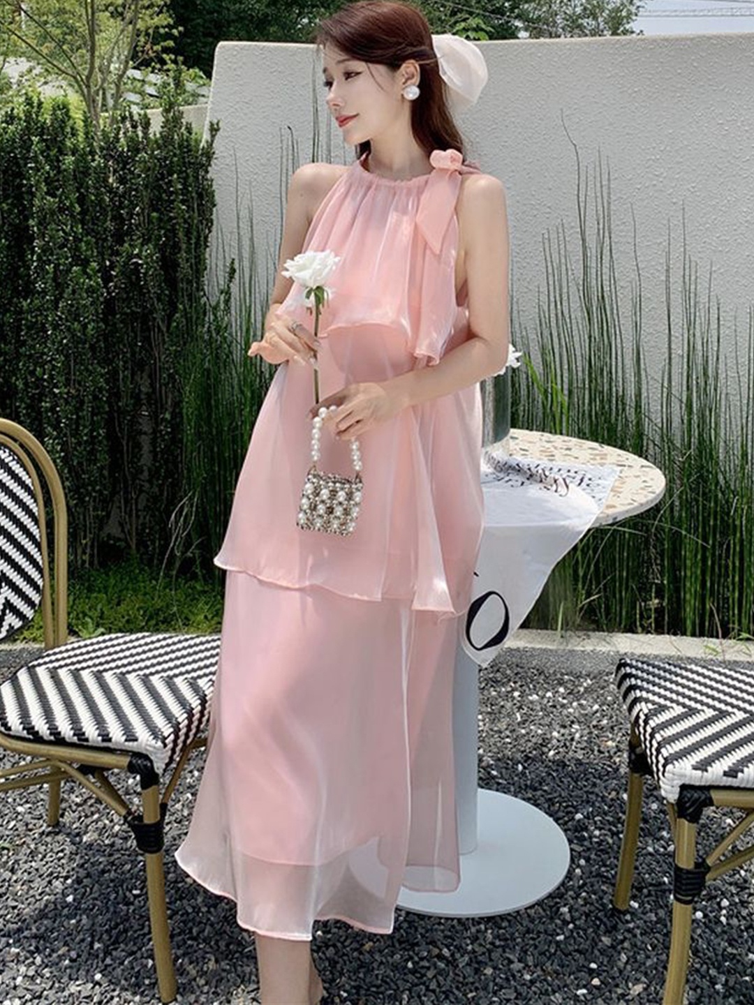 

LULU & SKY Women A-Line Dress, Pink