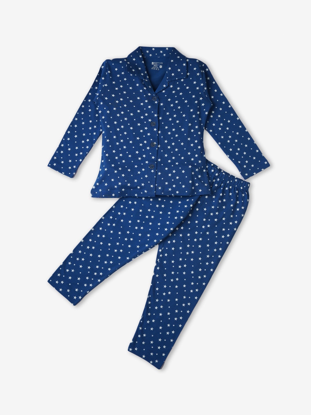 

Bodycare Girls Printed Night suit, Blue